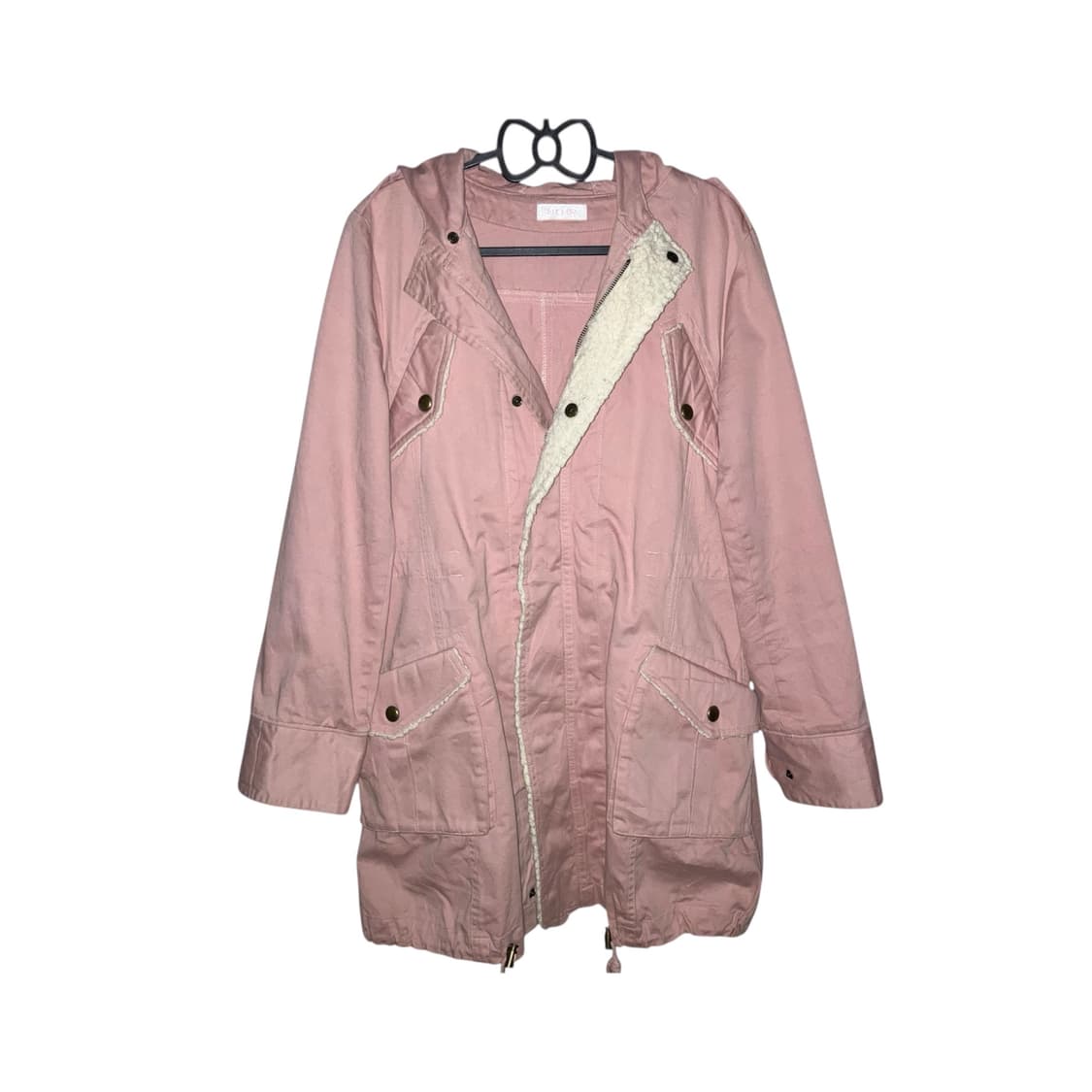 리즈리사 핑크 뽀글이 야상 히메갸루 갸루 대장템 상품이미지1