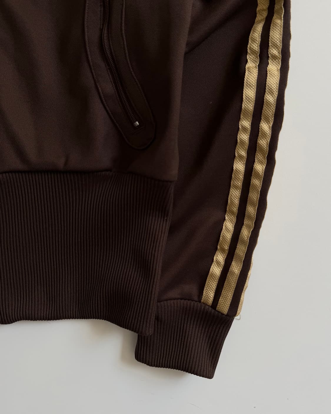 Adidas 아디다스 브라운컬러 스팽글 글리터 우먼 트랙탑 상품이미지8