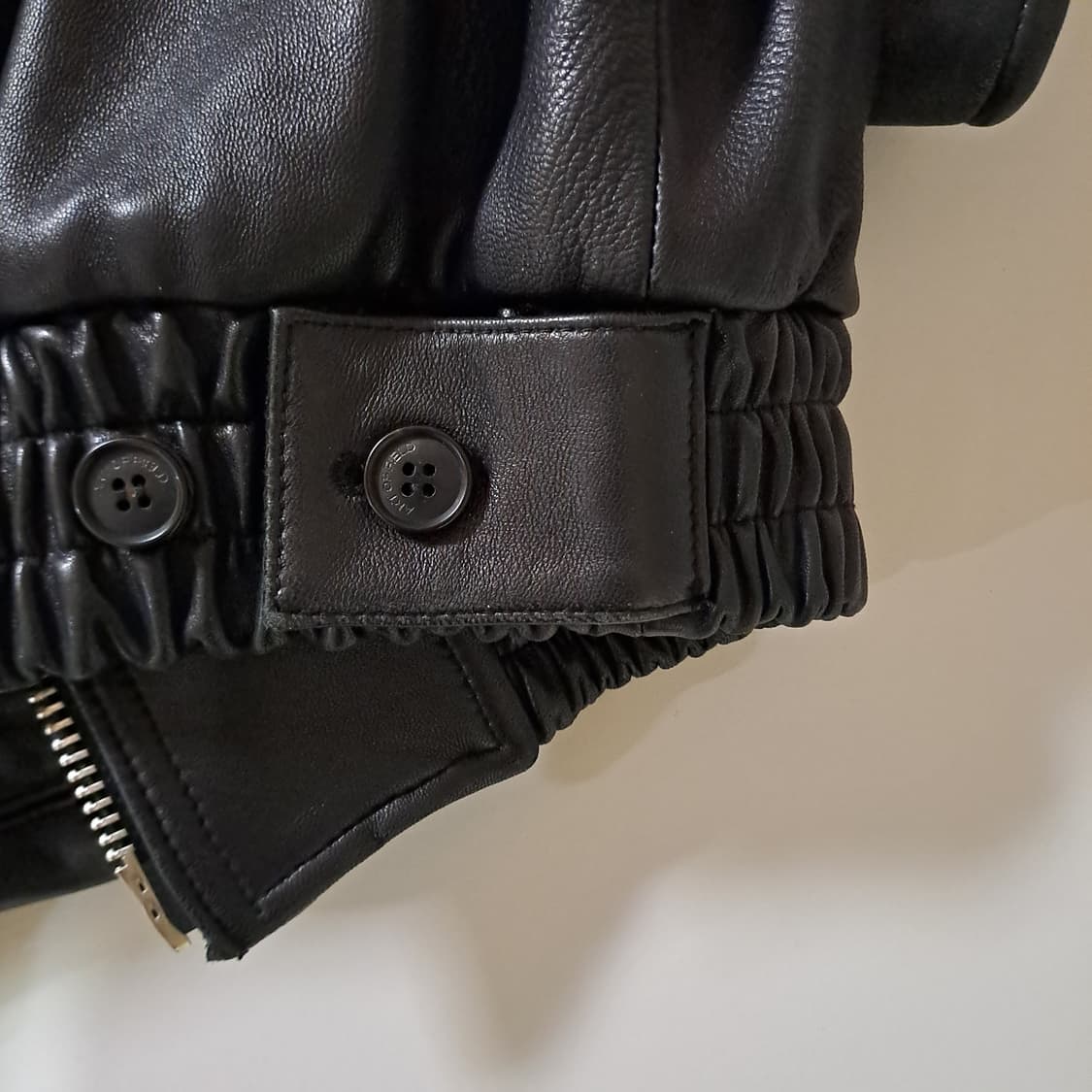 (택포) 아트오브필드 투바투 크롭 양가죽자켓 B754 상품이미지8