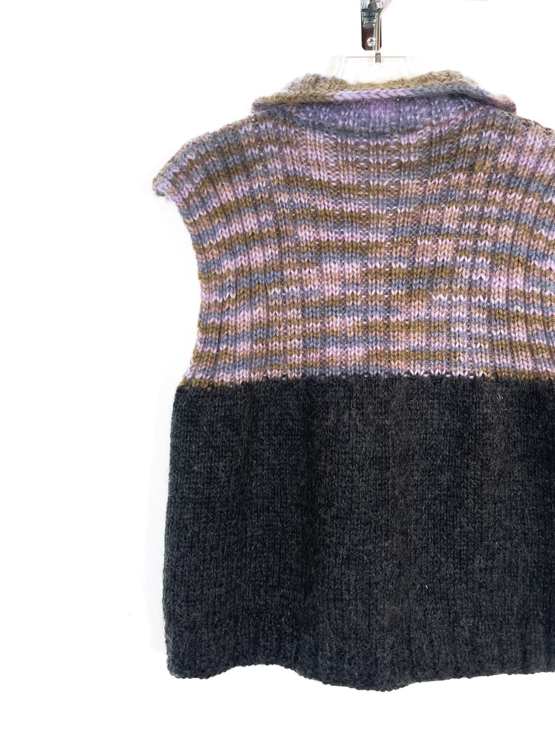 빈티지 버튼 니트 베스트 상품이미지6