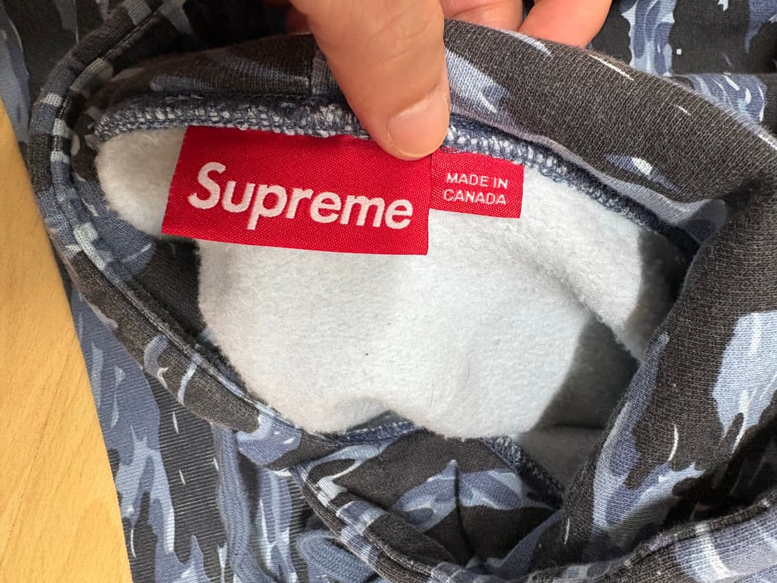 24FW 슈프림 카모 후드 M사이즈 상품이미지4