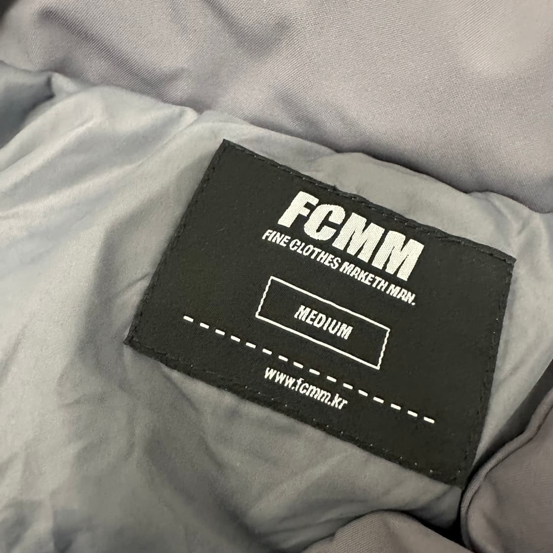 FCMM 클림 팀 파이팅 공용 숏 패딩 점퍼 M 상품이미지7
