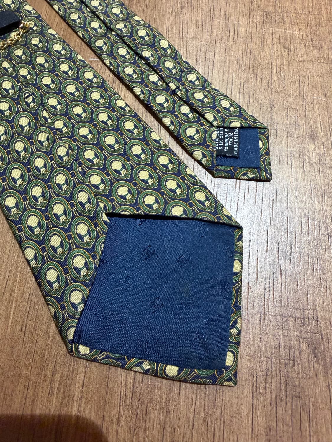 CHANEL 샤넬 silk 100% tie 상품이미지3