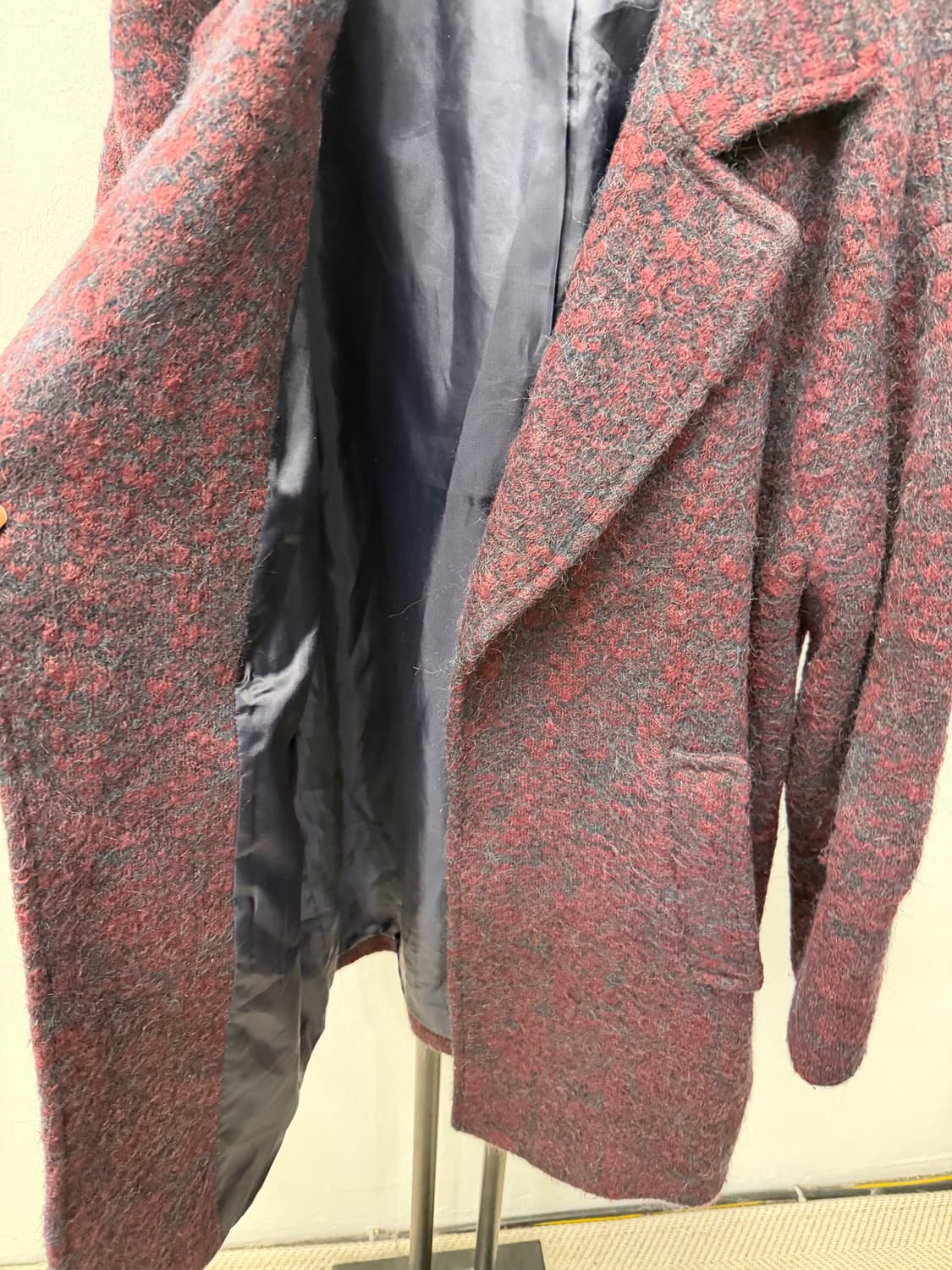 정품) TIME 한섬 여성 모직 코트 90 상품이미지4