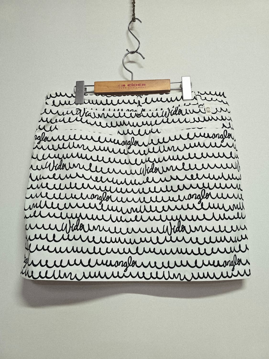 와이드앵글 물결 패턴 골프스커트 상품이미지4