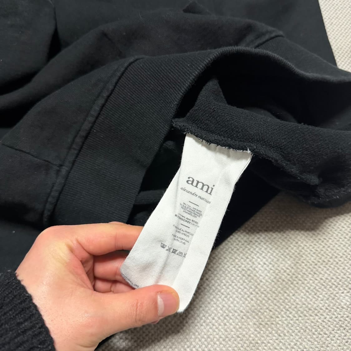 아미 스몰 하트 맨투맨 상품이미지3