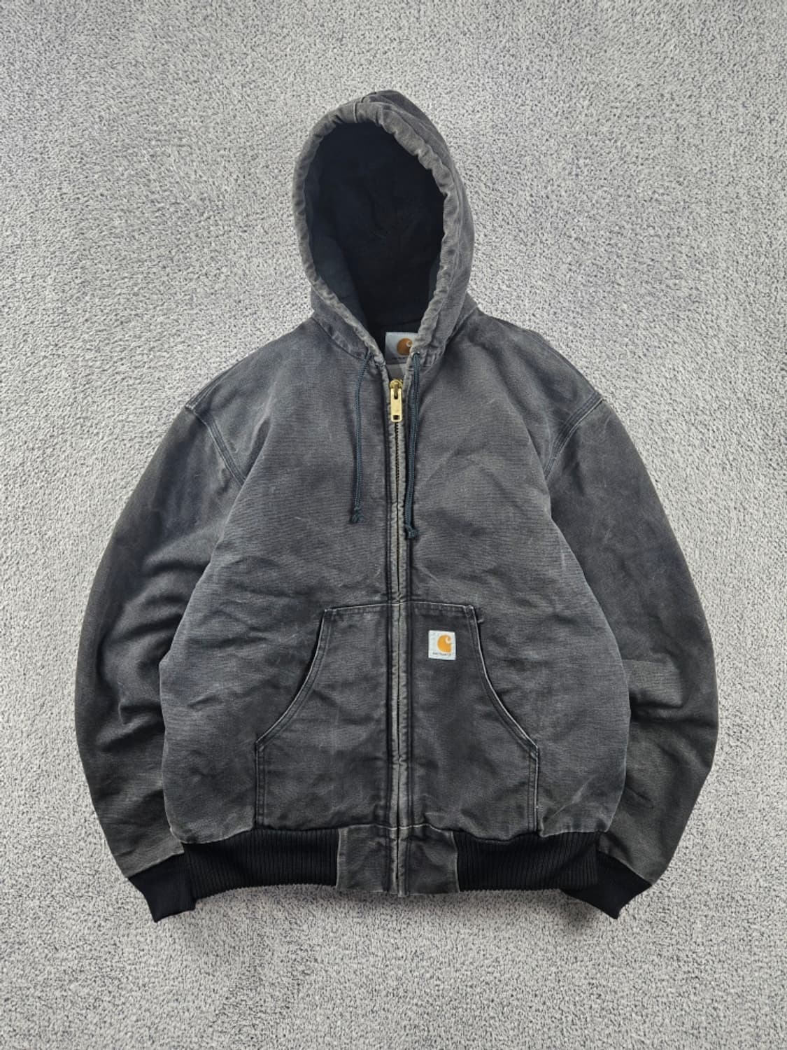 90's 칼하트 J04 덕 액티브 후드 워크 자켓 ( L )/ 10929 상품이미지1