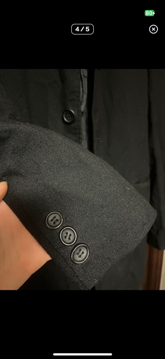 꼼데가르송 옴므 축융 폴리 코트 상품이미지3