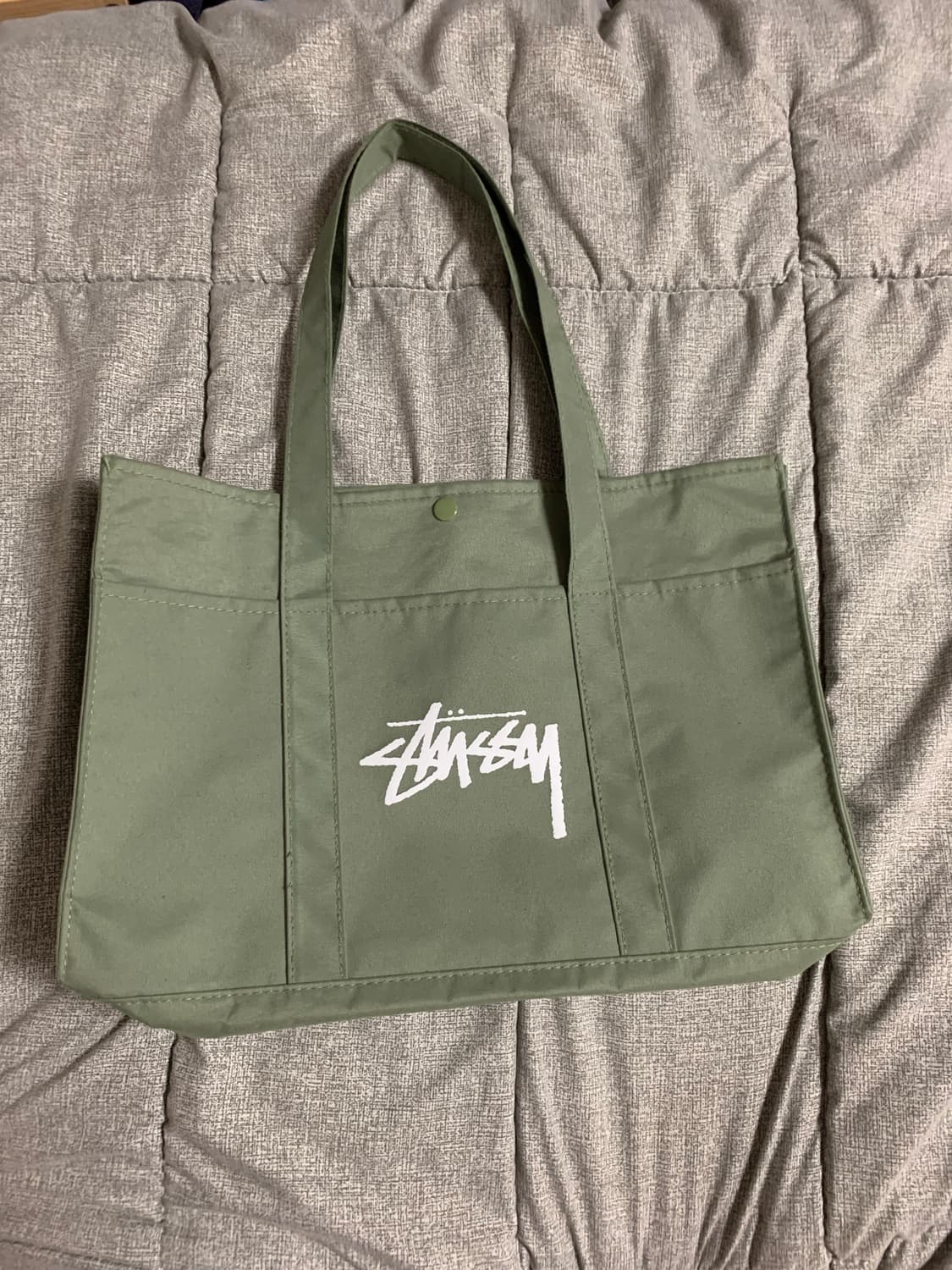 스투시 숄더백 카키 상품이미지2