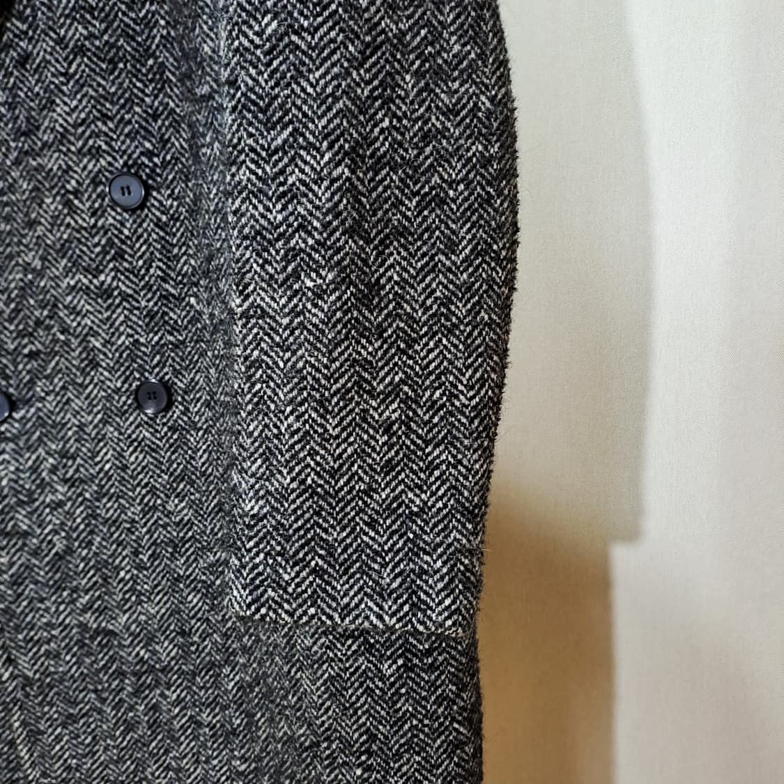 (택포) 클럽모나코 헤링본 더블코트 110 B43 상품이미지4