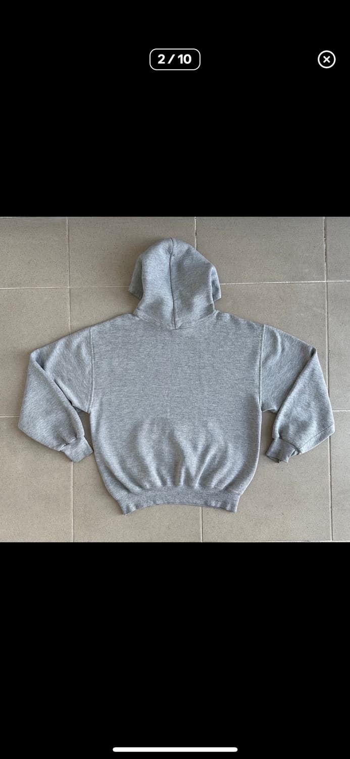 [M]빈티지 러셀 후드 그레이 usa 상품이미지1