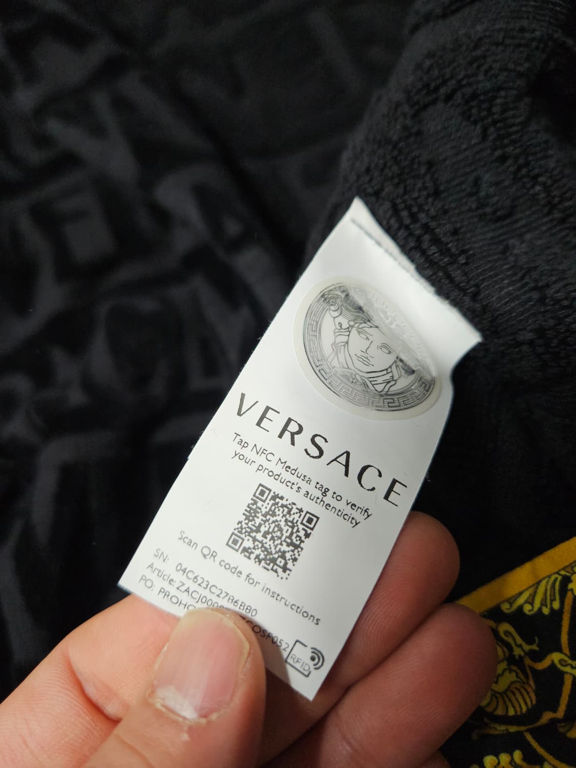 베르사체 Versace 바로크 로브 샤워가운 XL  상품이미지5