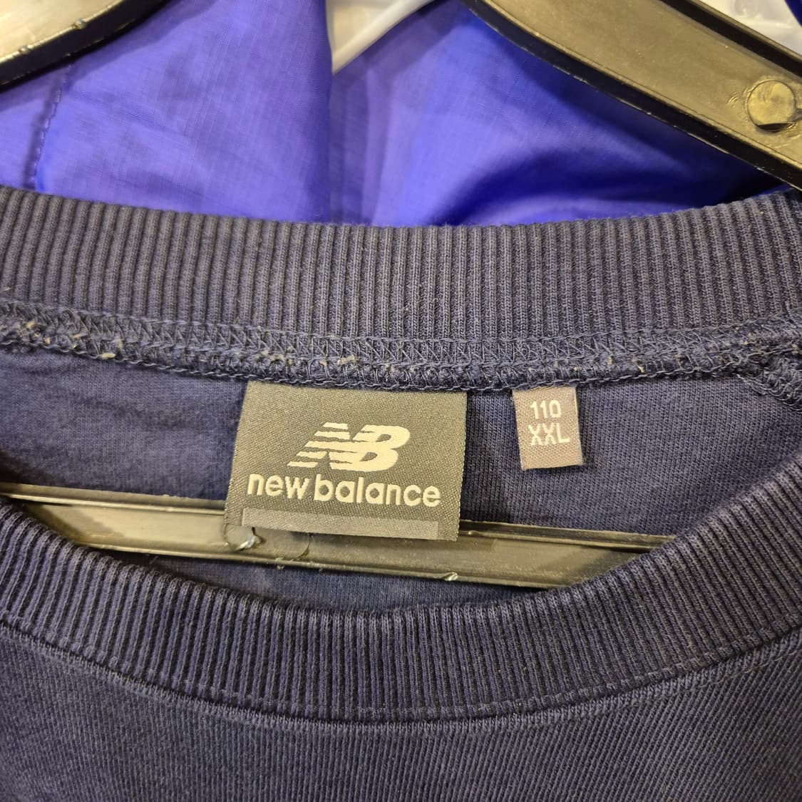 2XL 뉴발란스 네이비 맨투맨  상품이미지3