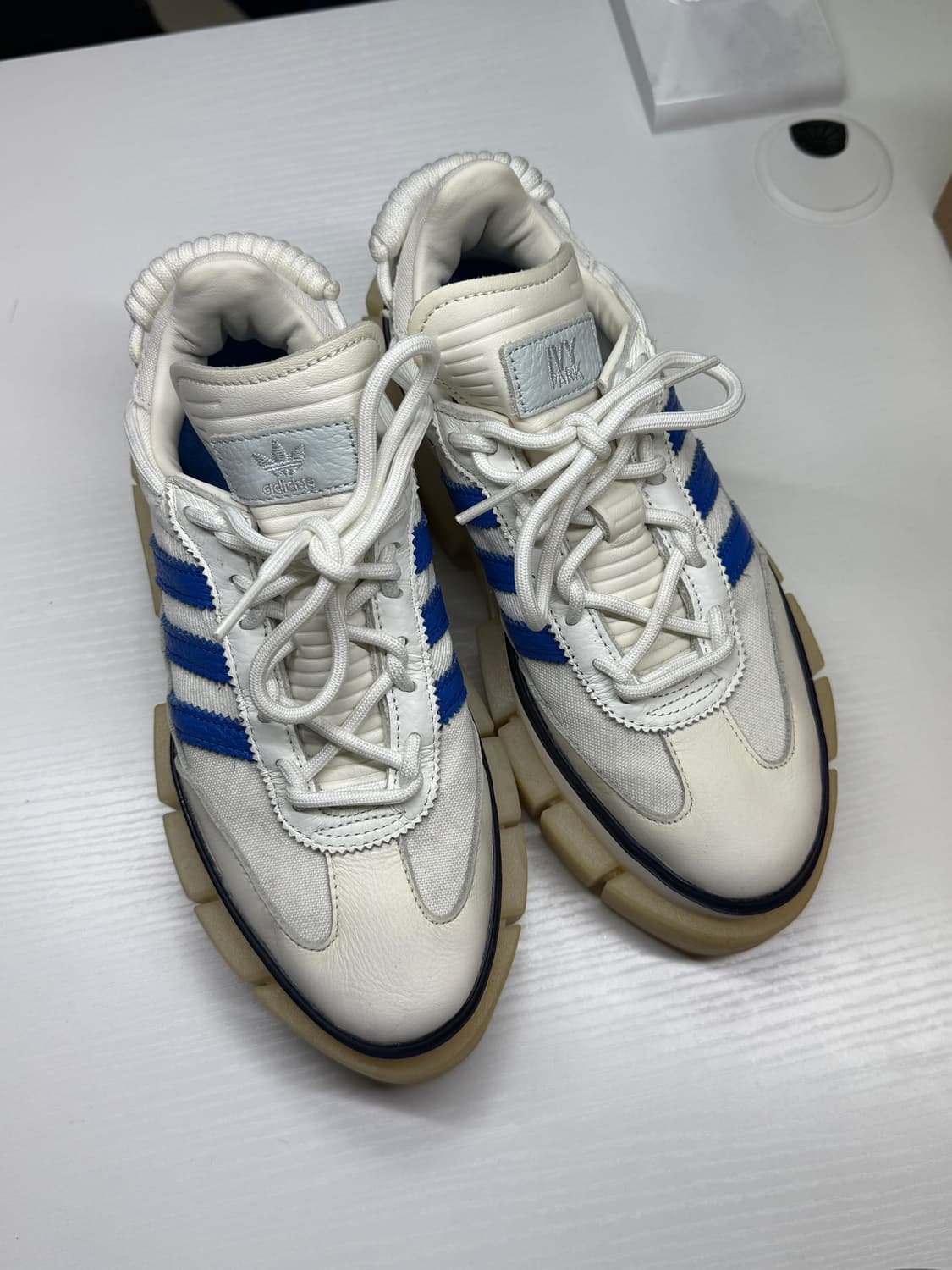 아디다스 x 비욘세 아이비 파크 IVP 슈퍼 슬릭 청키 틴트 블루 상품이미지1