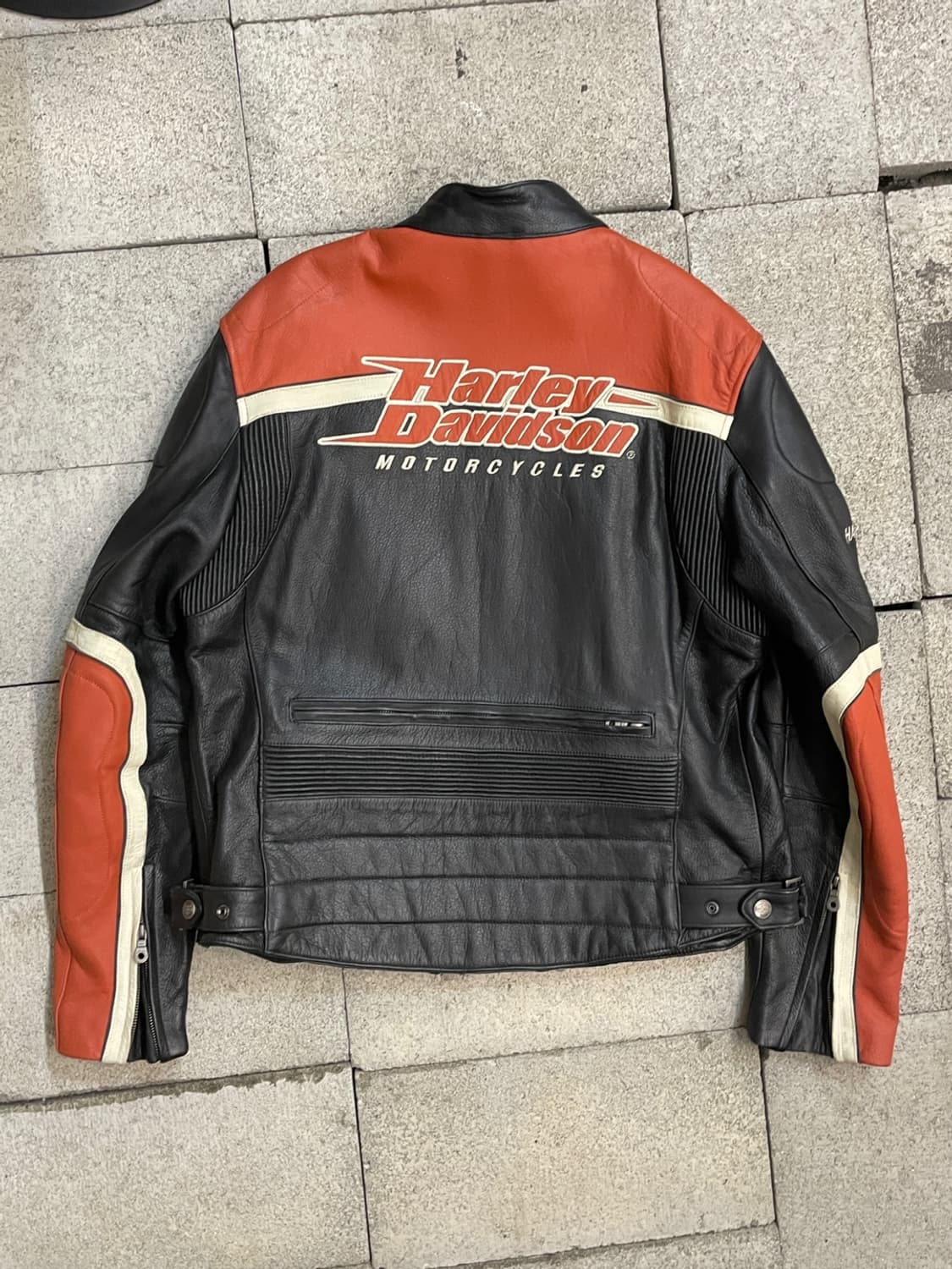 할리 데이비슨 바이커 레더 자켓 상품이미지6