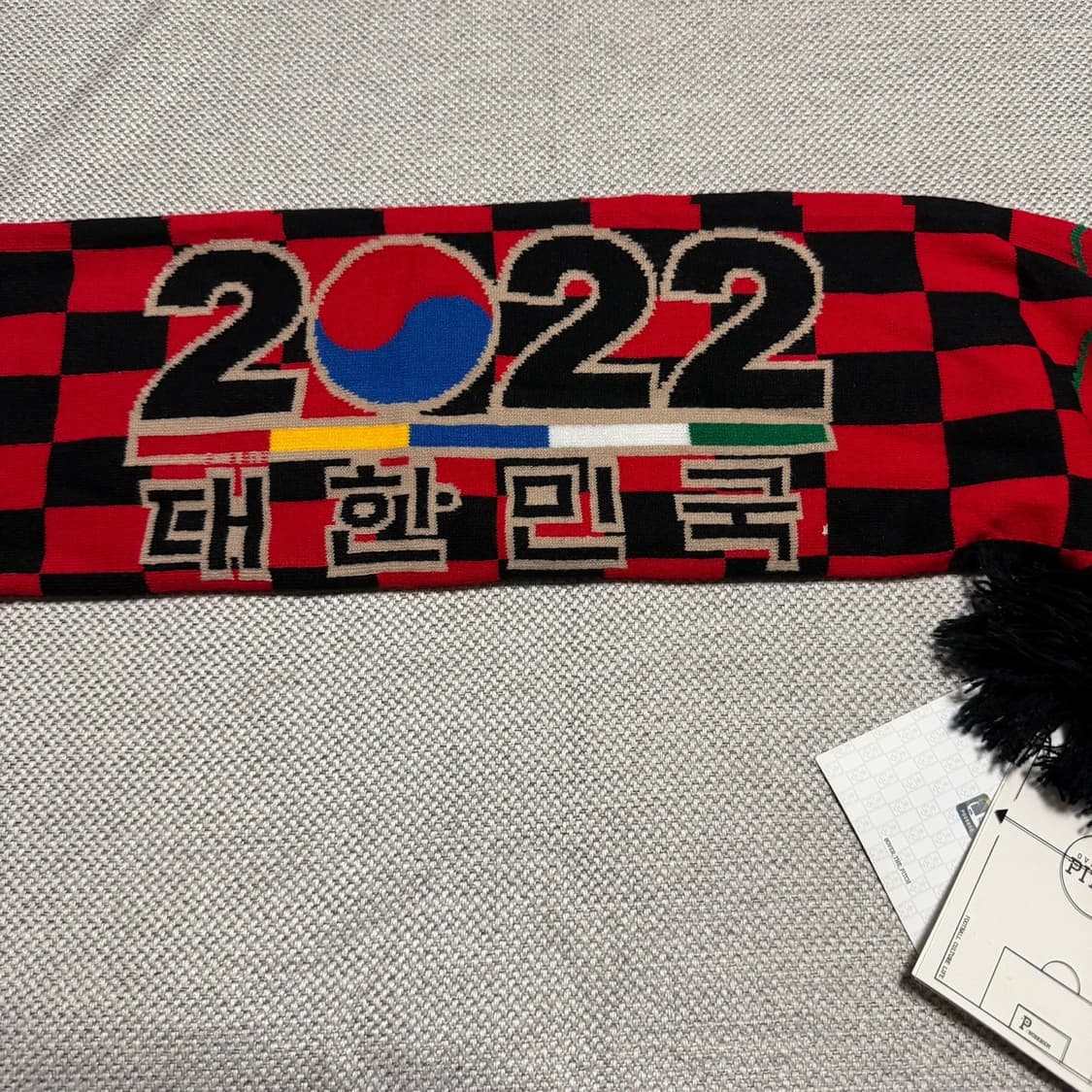 오버더피치 2022 대한민국 국대 축구 머플러 (새상품) 상품이미지5