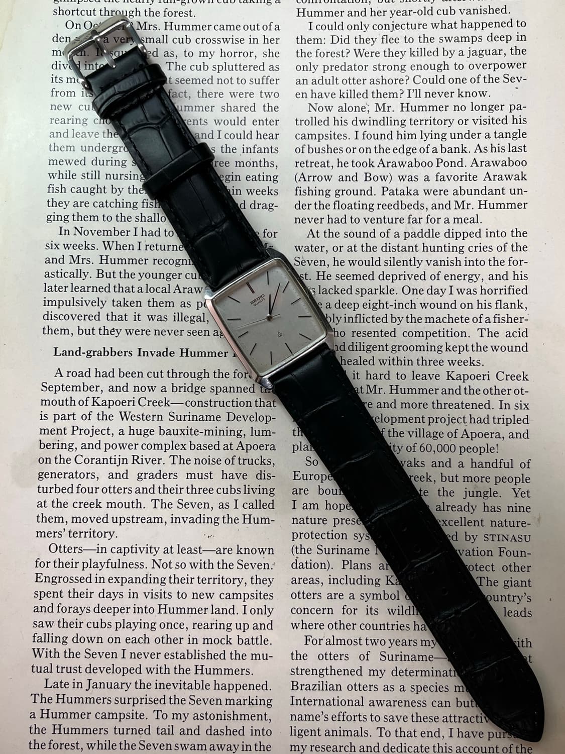 Seiko Vintage Tank 상품이미지3