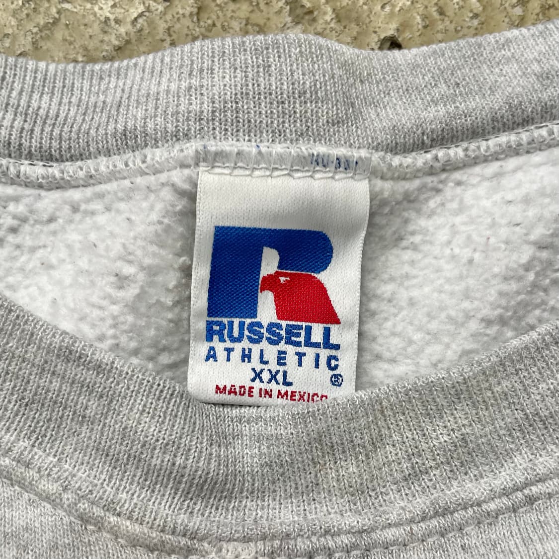 90‘s 러셀 플레인 스웻셔츠 XXL 상품이미지6