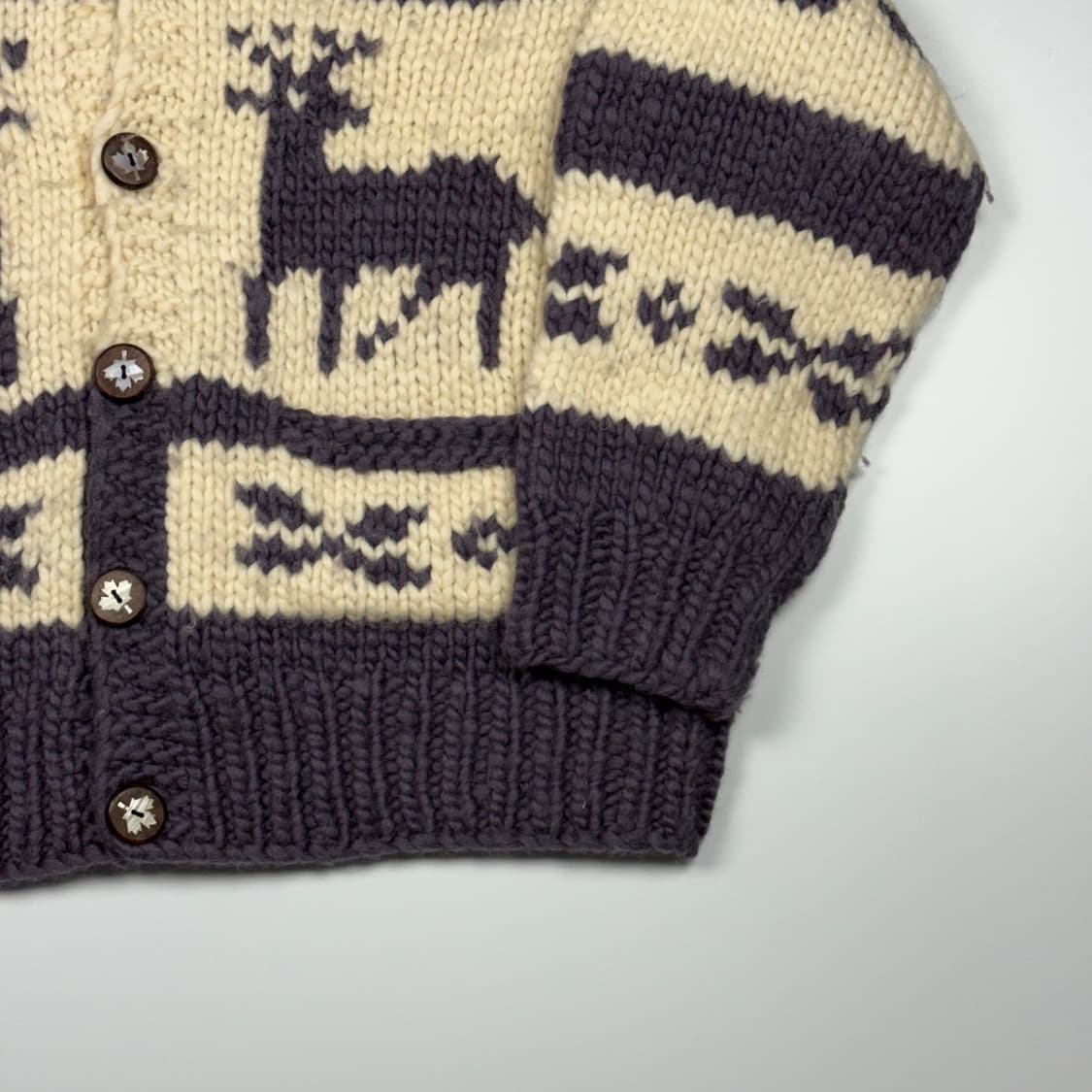 (105) 캐나다 빈티지 디어 코위찬 가디건 상품이미지5