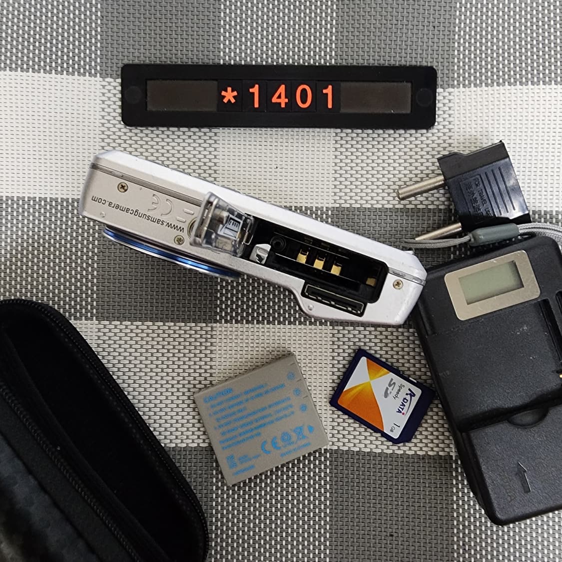 삼성 블루 L73 디지털카메라 파우치포함 상품이미지6