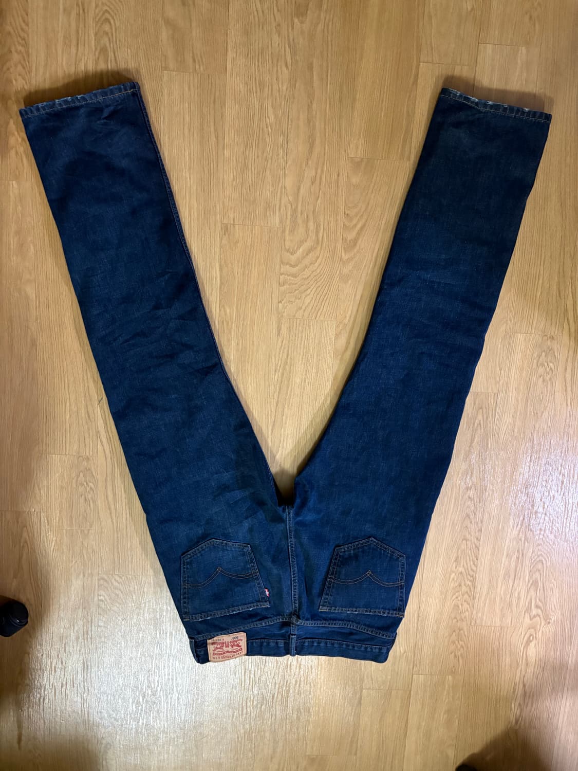 리바이스 505 레귤러 스트레이트 데님 상품이미지2