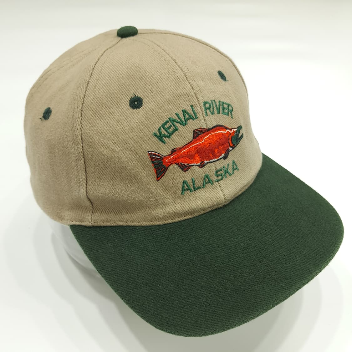 빈티지 Kenai River Salmon 투톤 볼캡 P1217 상품이미지2