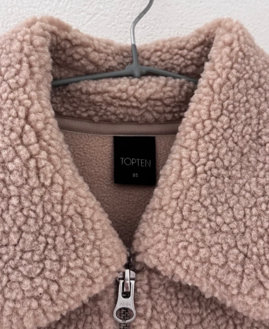 탑텐 뽀글이 숏 자켓 베이지 85 상품이미지2