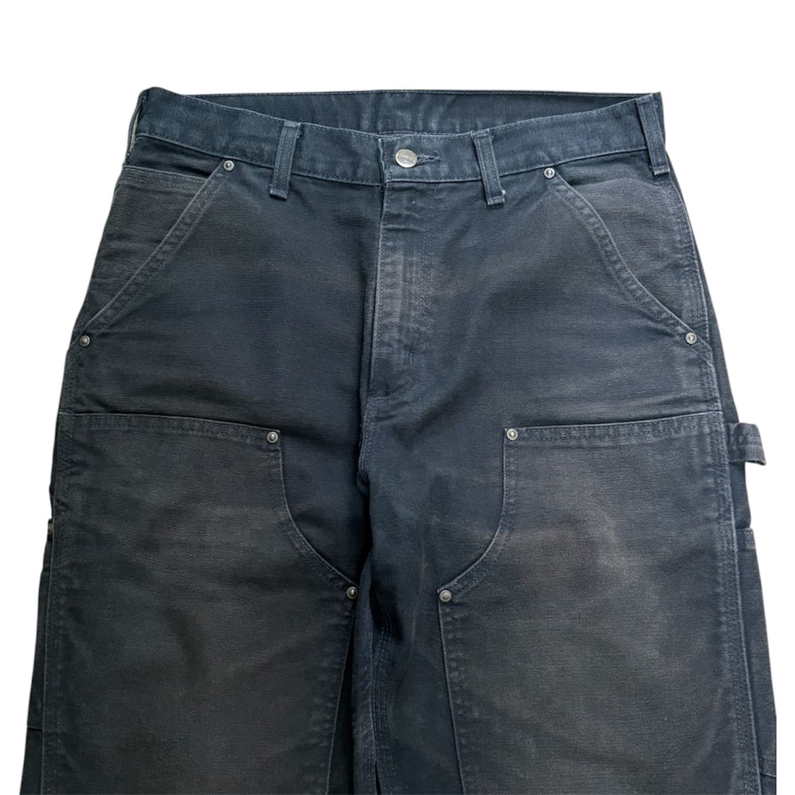 빈티지 칼하트 더블니 B136 블랙 faded 상품이미지2