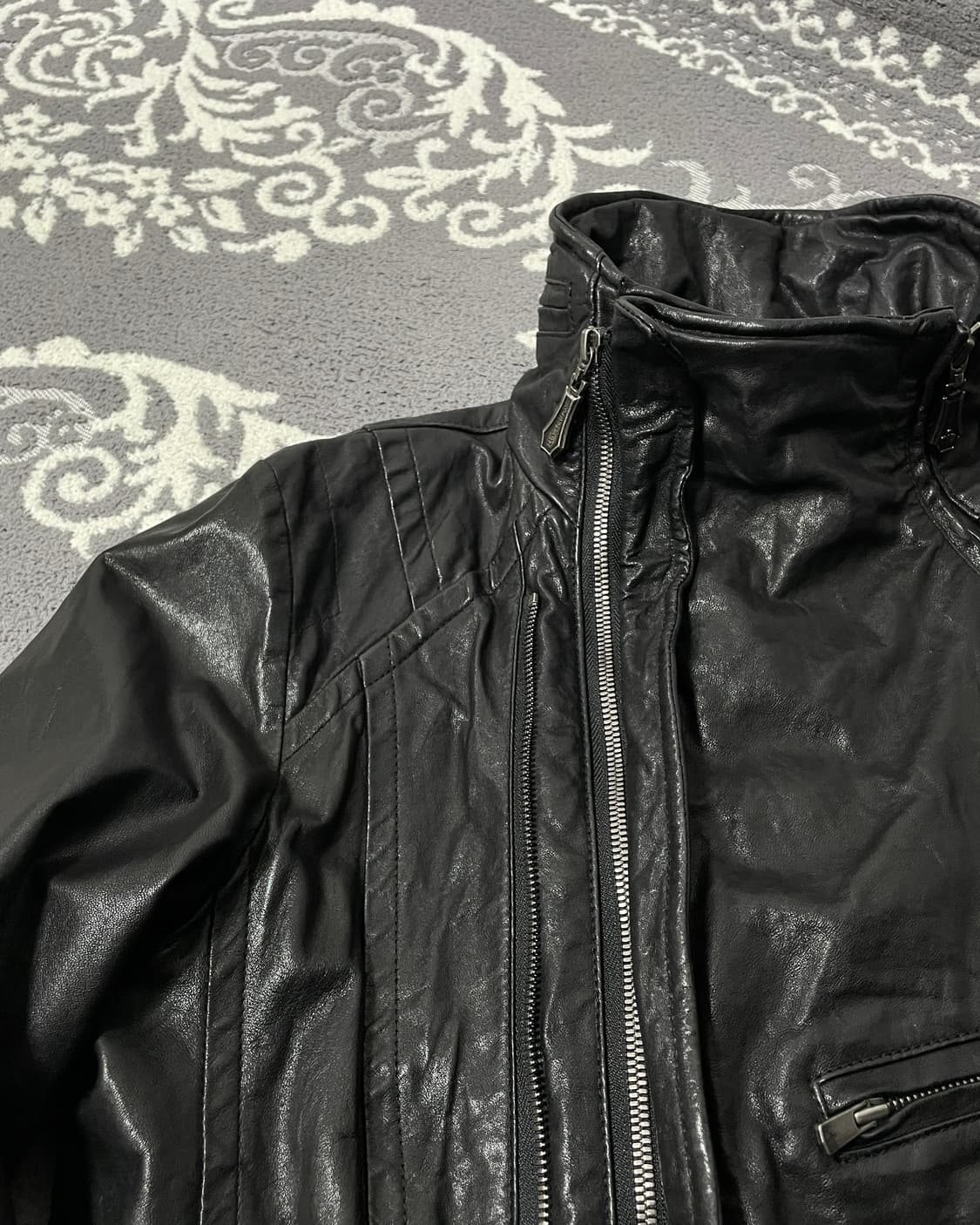 Luv Maison Archive Drape Lambskin jacket 상품이미지7