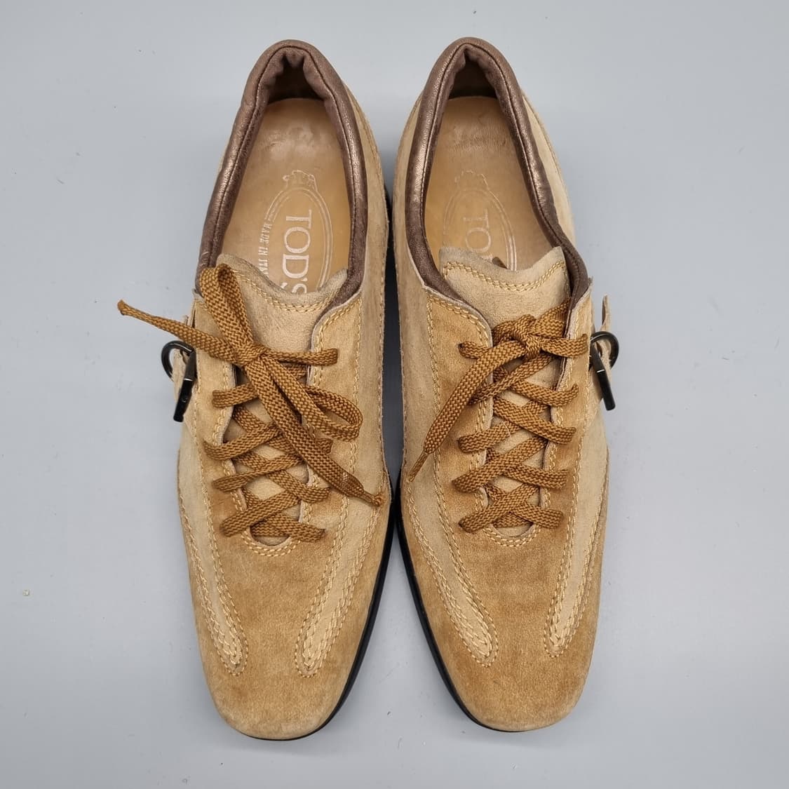 토즈 스웨이드 여성스니커즈245 굽4.5 상품이미지2