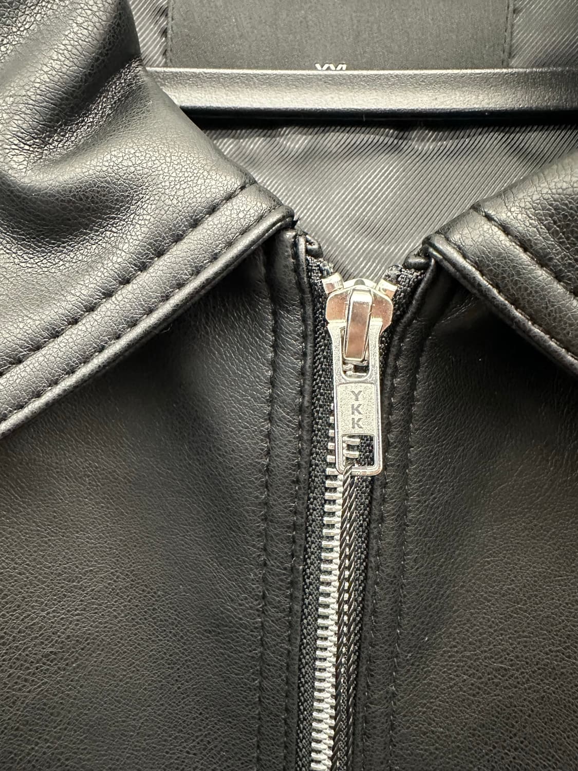 도프제이슨 오버핏 비건레더 보머자켓 상품이미지3