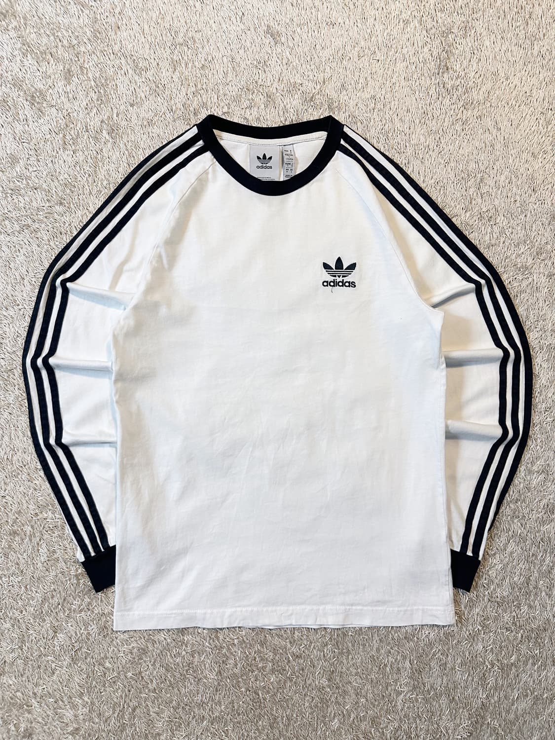 아디다스 ADIDAS 파이어버드 스포티 사이드라인 롱슬리브 화이트 상품이미지1