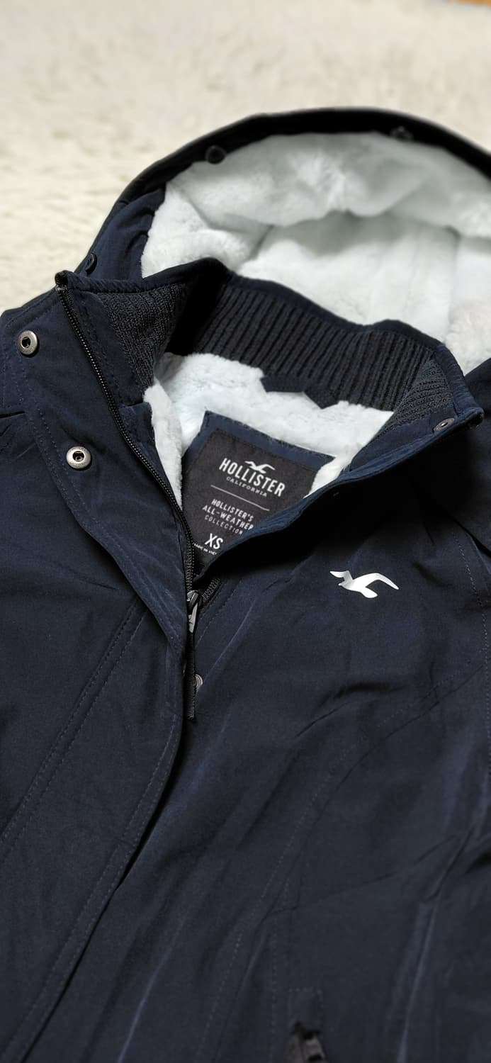 홀리스터 올웨더 자켓 XS 네이비 상품이미지3