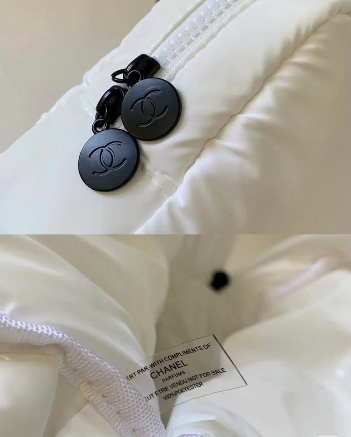 샤넬 뷰티 패딩 토드백 파우치  상품이미지5