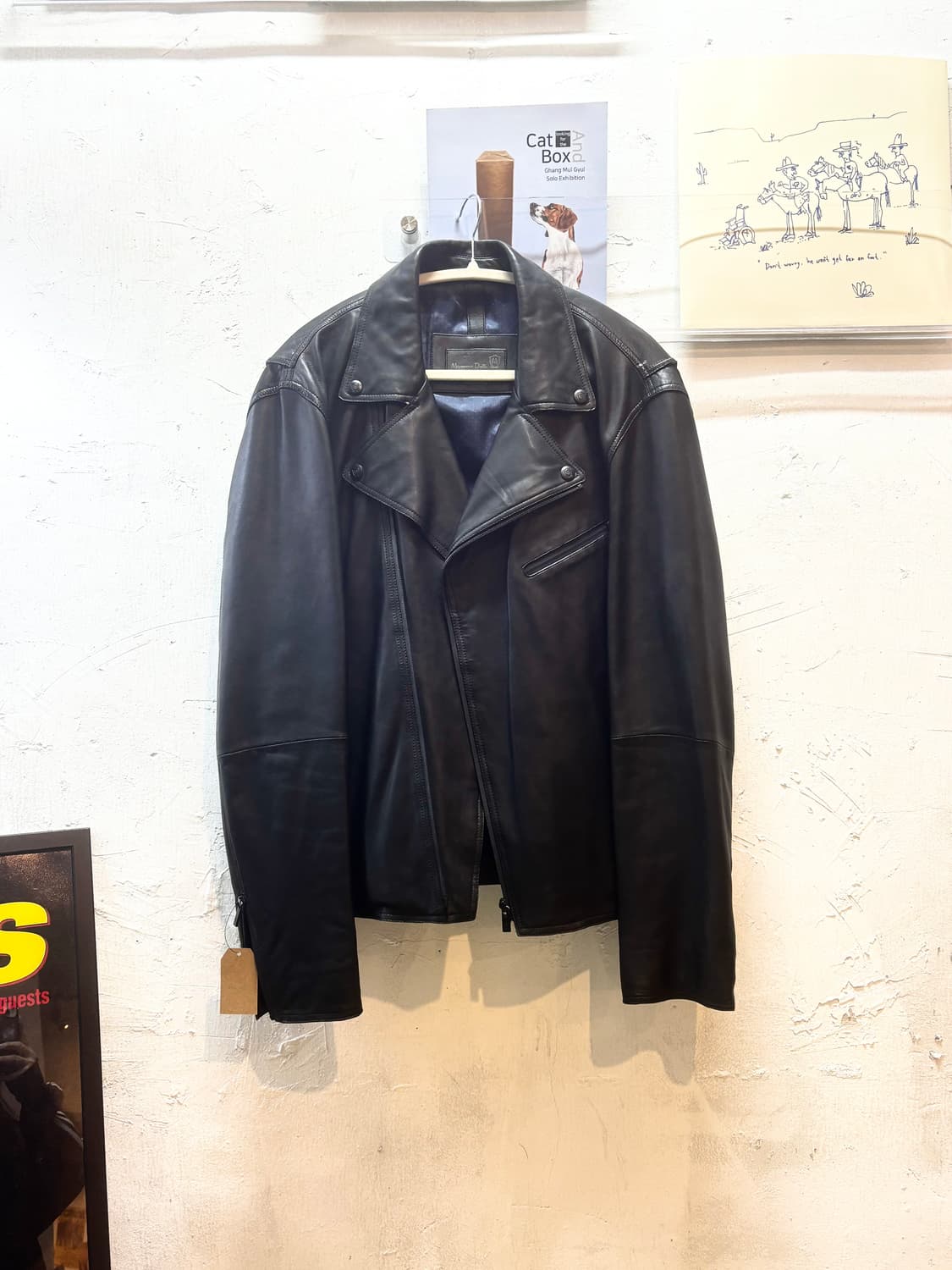 마시모두띠(Massimo Dutti) 양가죽 라이더 자켓  상품이미지1