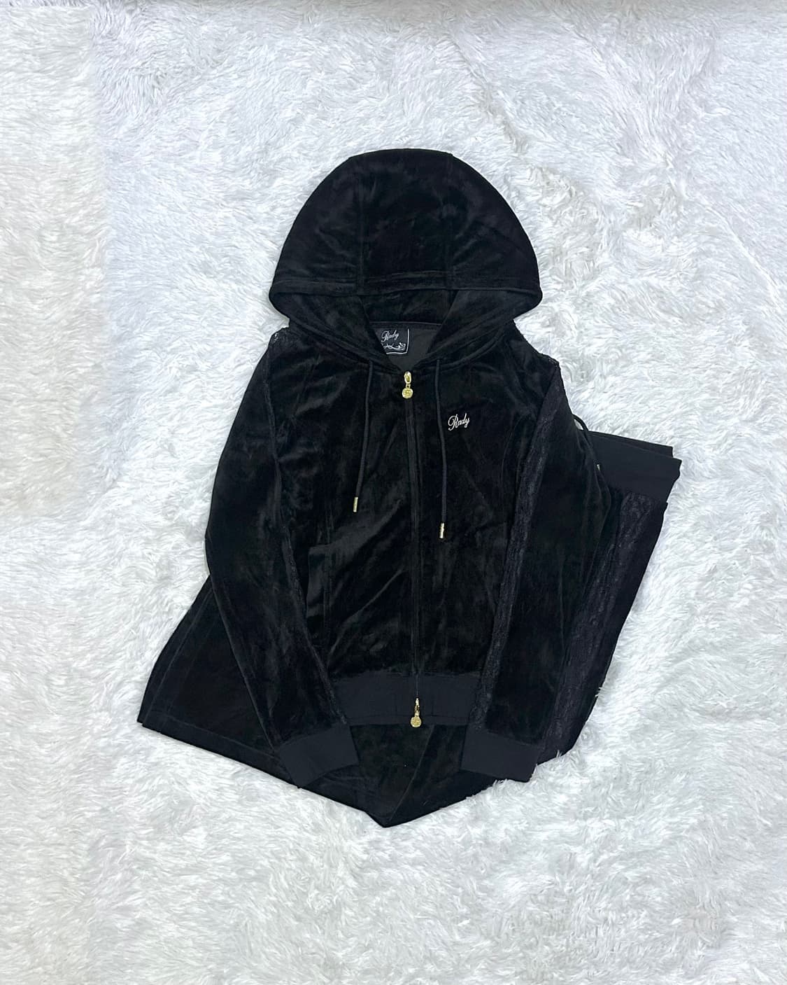 Velvet see-through setup 상품이미지2