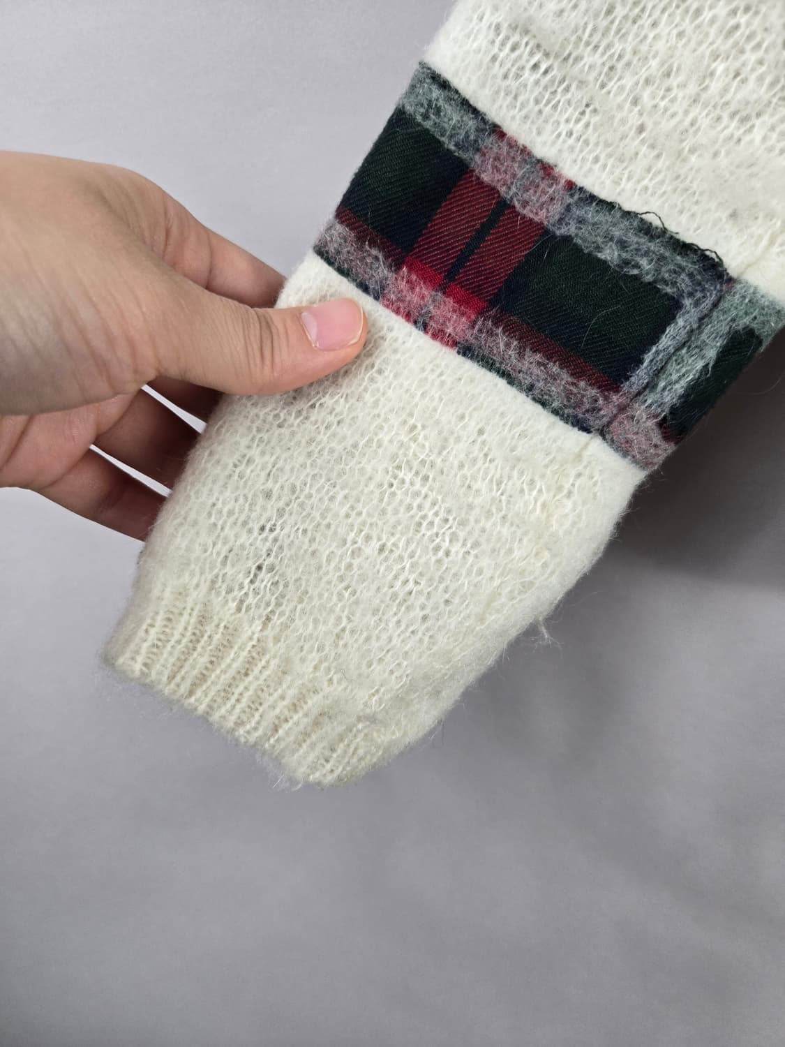 [무료배송]베르수스 베르사체 38 여성 모헤어 니트 정품 한글택 상품이미지5