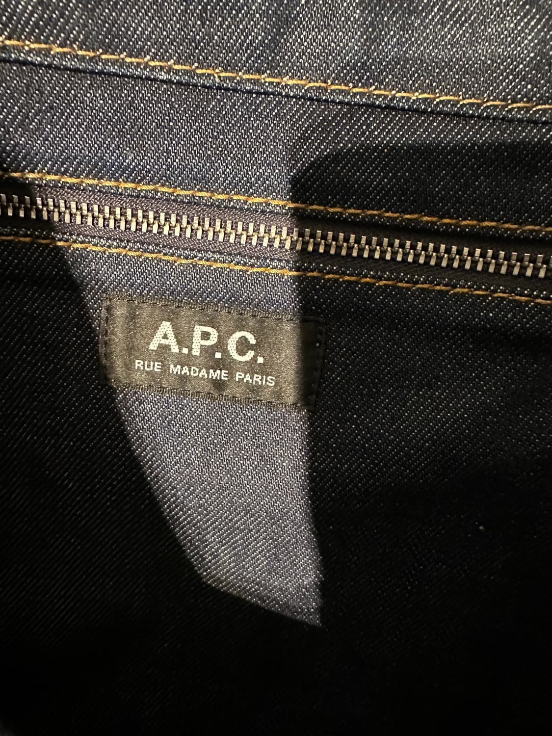 A.P.C 아페쎄 악셀 데님 토트백 상품이미지5