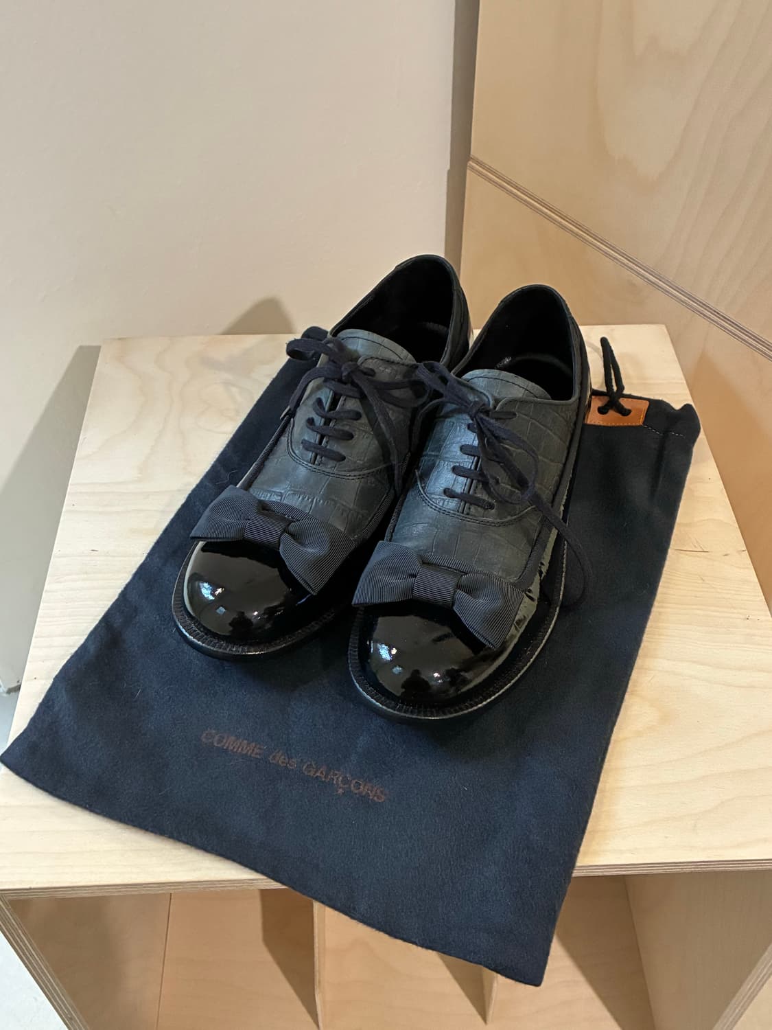 꼼데가르송 리본 구두 상품이미지2