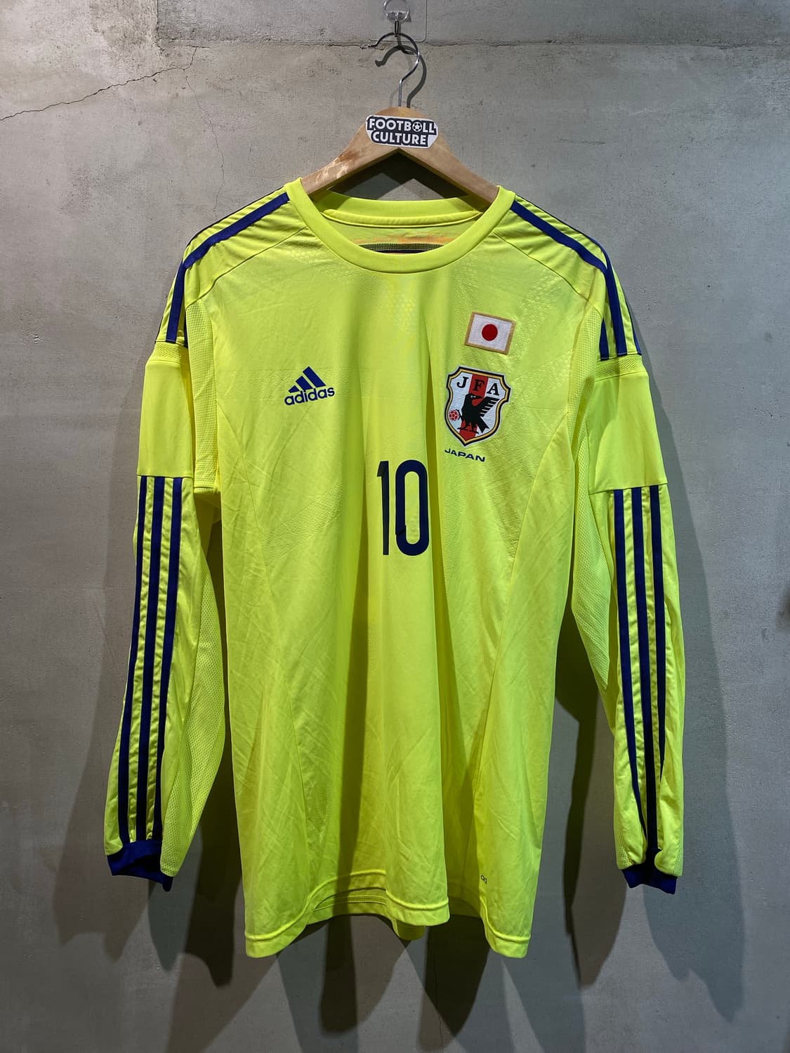 14-15 일본 국가대표 카가와신지 지급용 긴팔 어웨이 상품이미지1