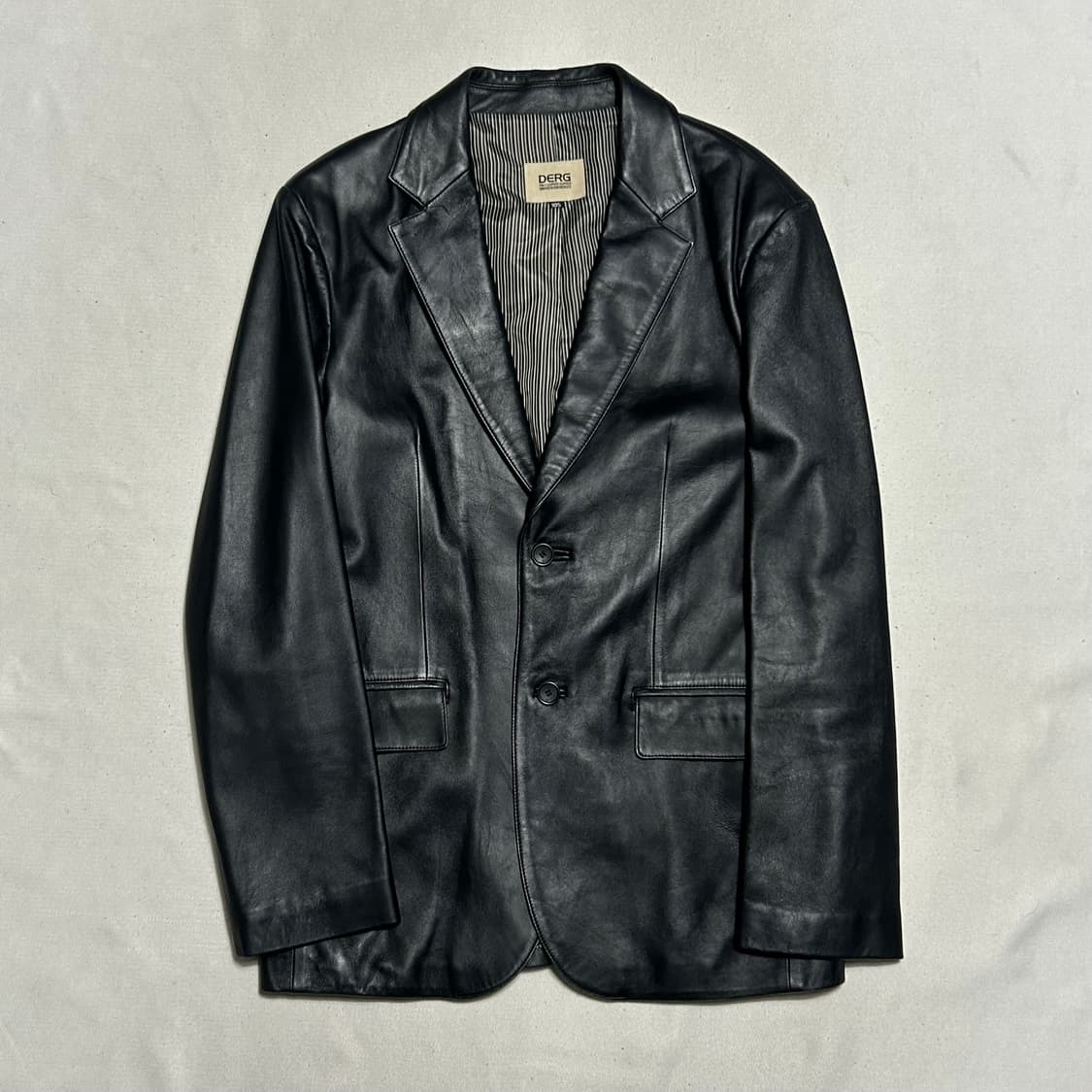 105 DERG 빈티지 이태리 양가죽 자켓 상품이미지2