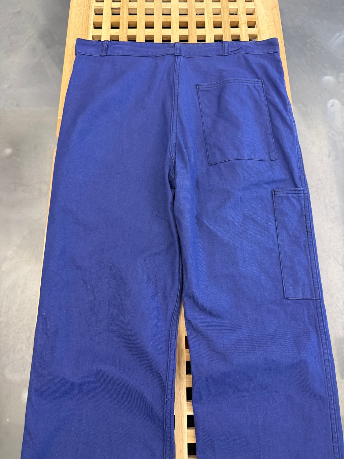 WASHED OLD VINTAGE PURPLE NAVY 프렌치워크팬츠 상품이미지8