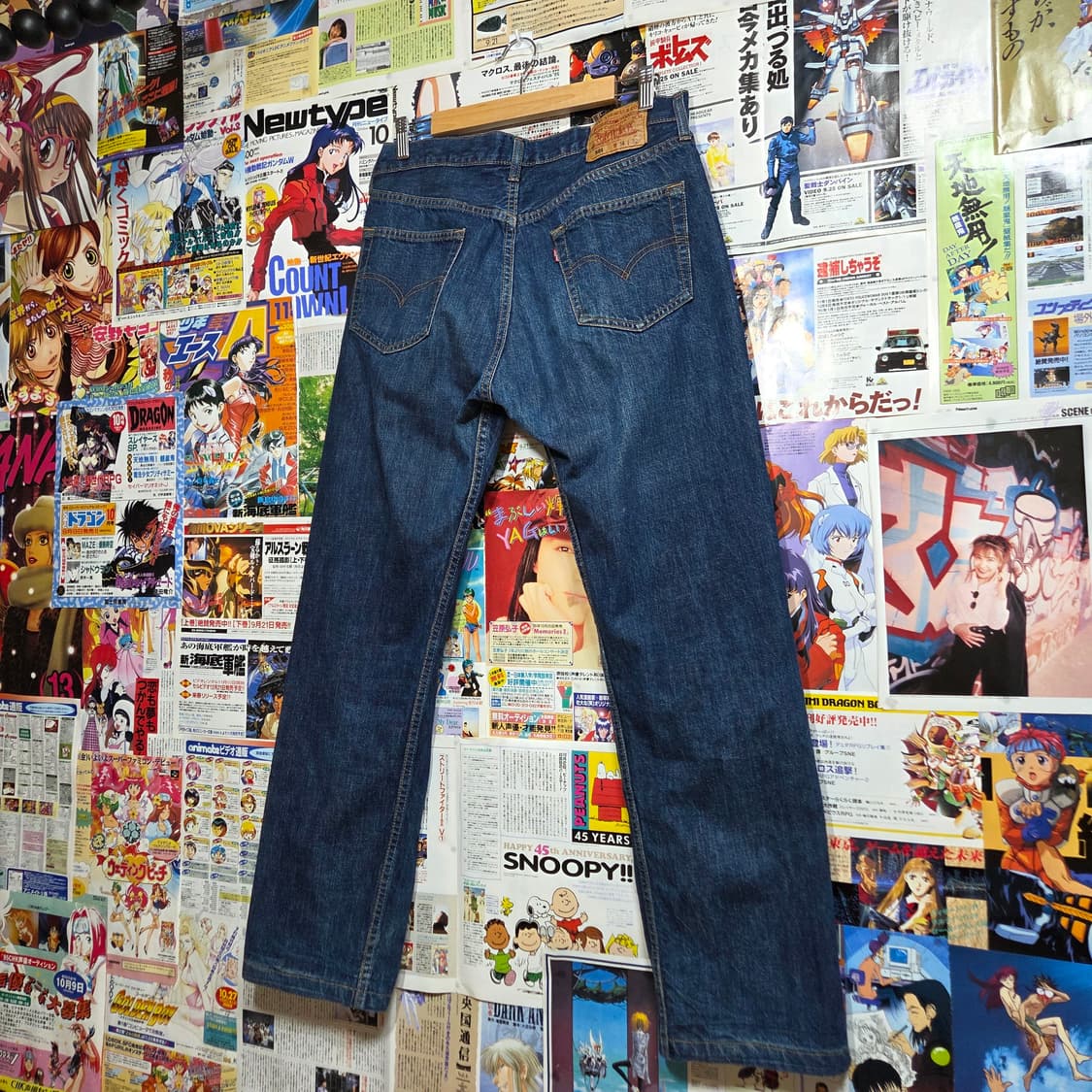 리바이스 일본판 501 진청 데님 팬츠 상품이미지1