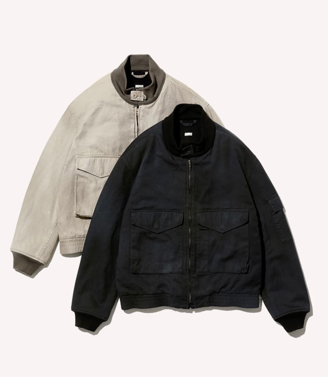 [4][주문] 아프레쎄 G-8 플라이트 자켓 블랙 상품이미지1