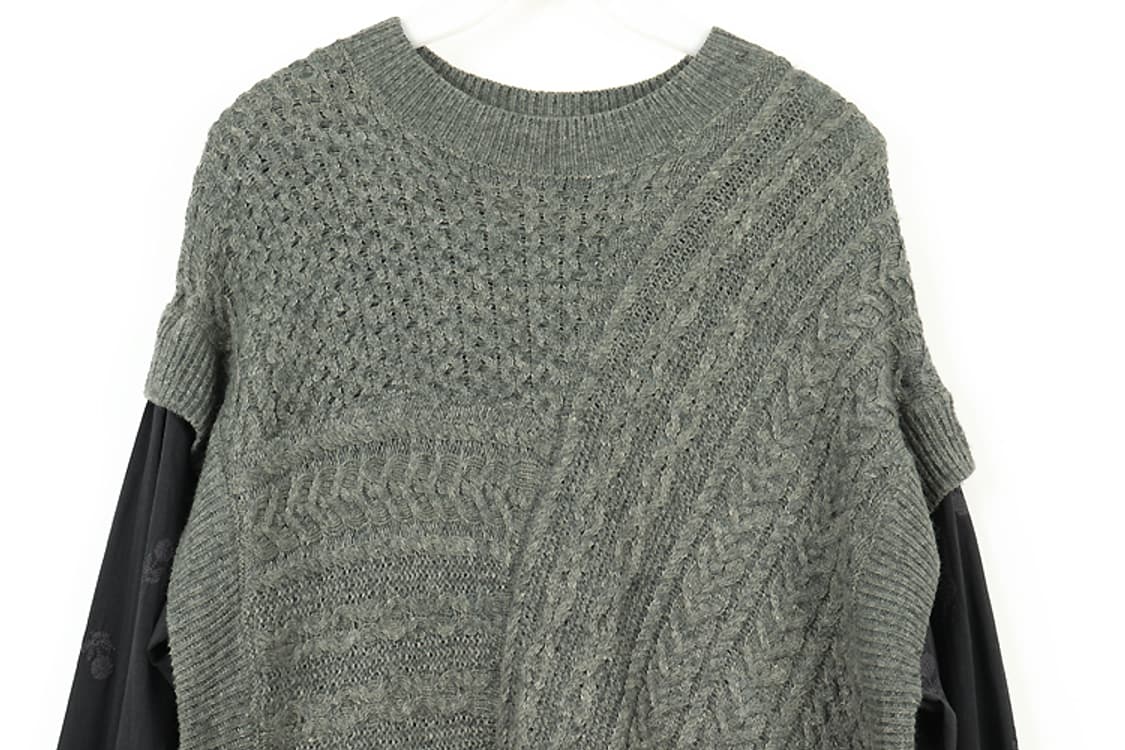 SUPER HAKKA 니트원피스(F) 수퍼하카원피스 모리걸 상품이미지4