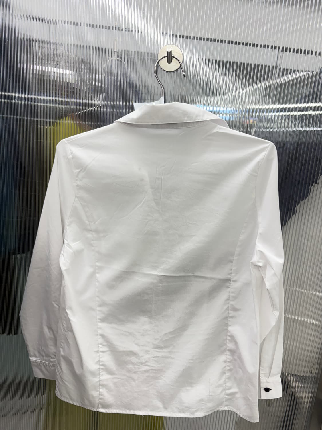 버튼카라 화이트 셔츠 상품이미지4