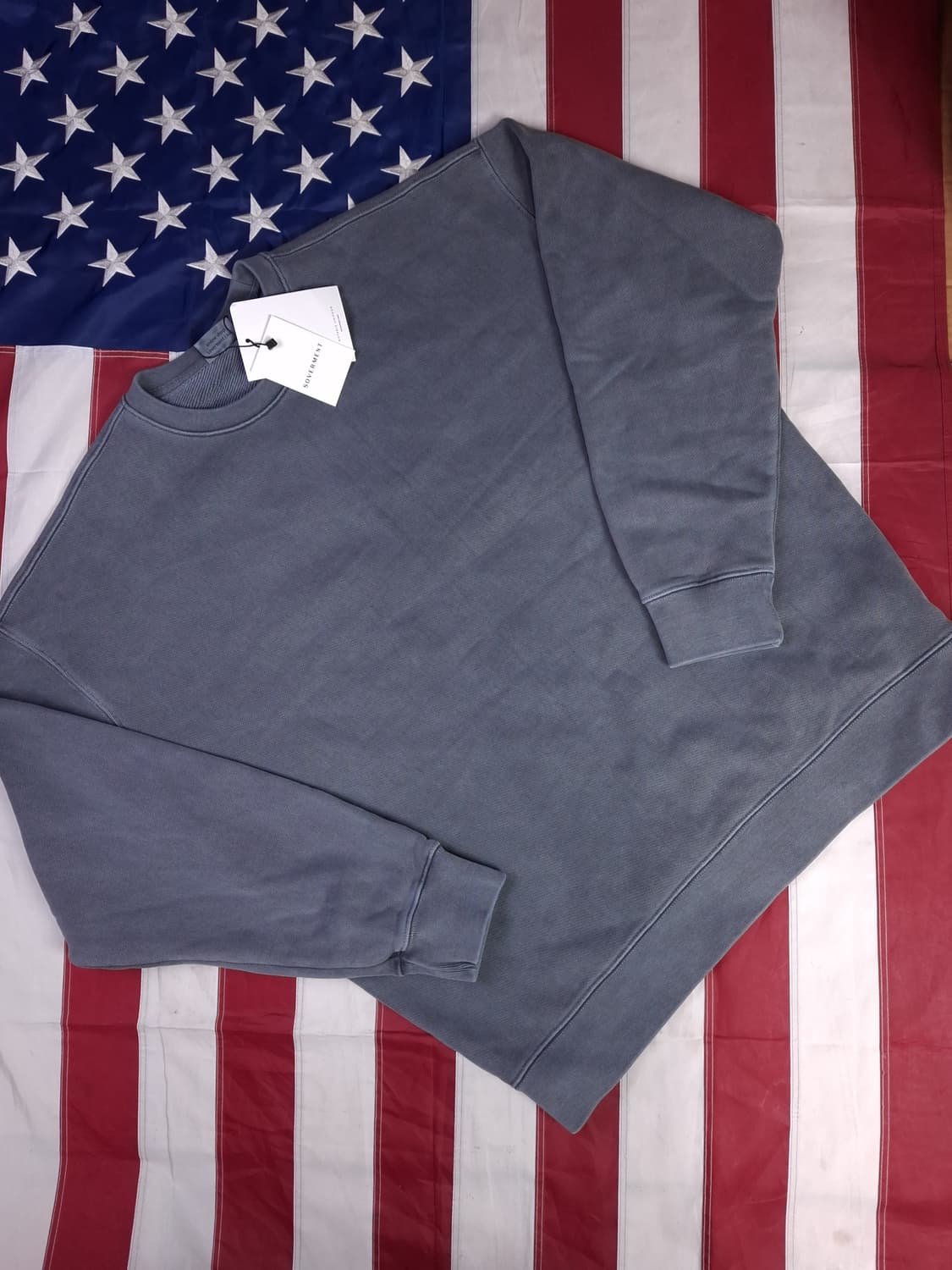 택새제품 오리지날 소버먼트 피그먼트 맨투맨 상품이미지1