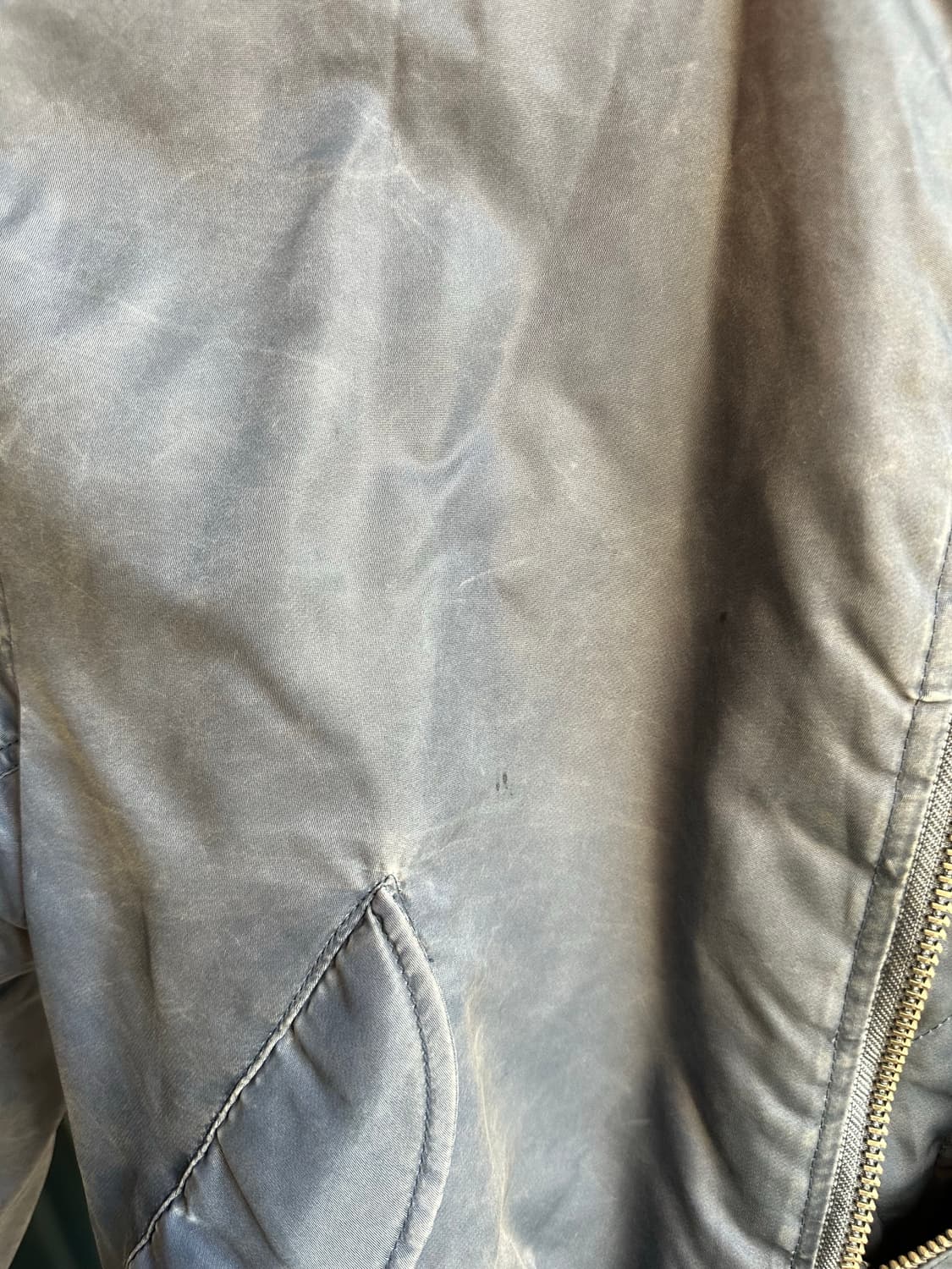 워시드 봄버자켓 ma-1 상품이미지6