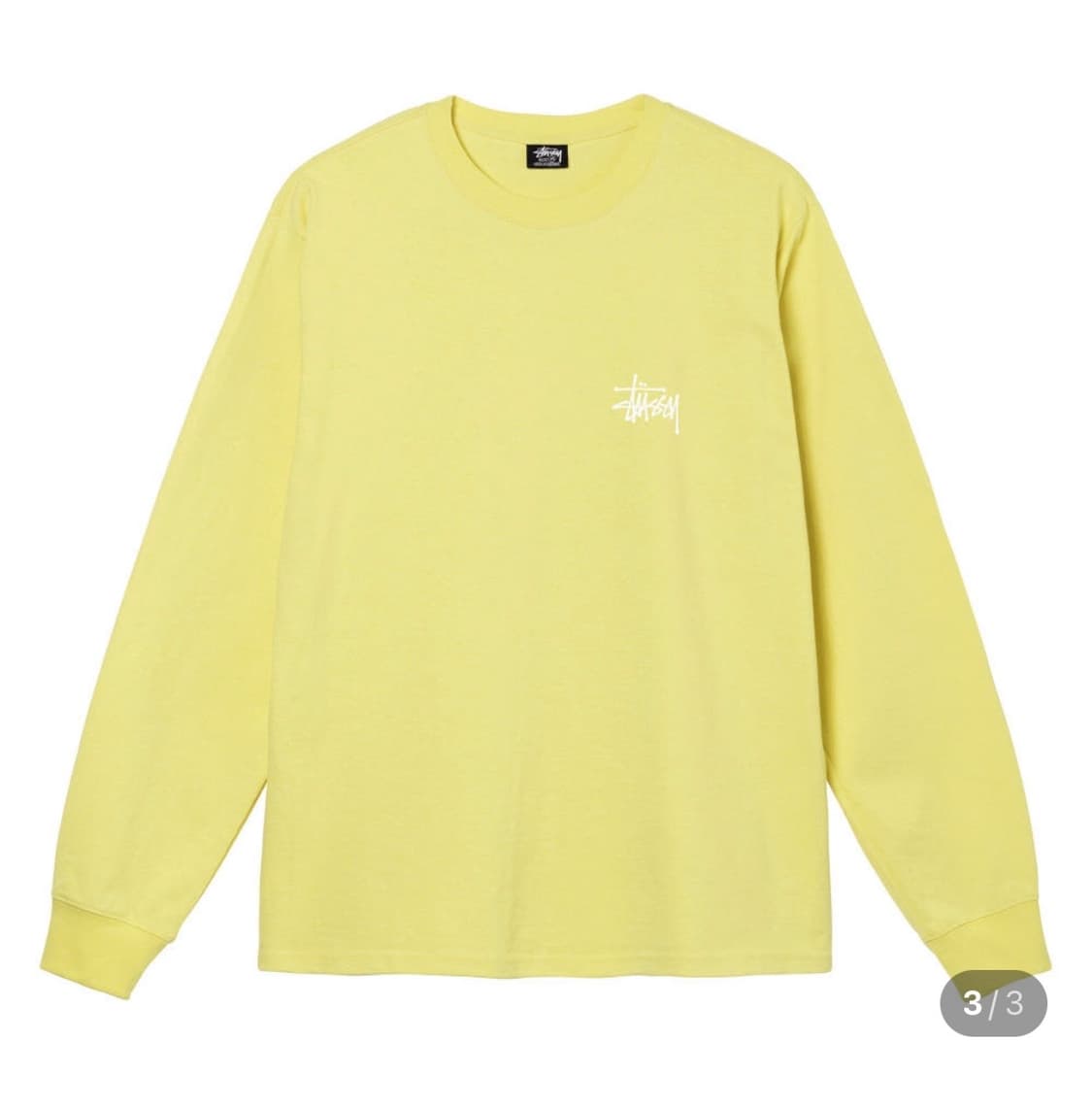 스투시 롱슬리브 레몬 상품이미지1