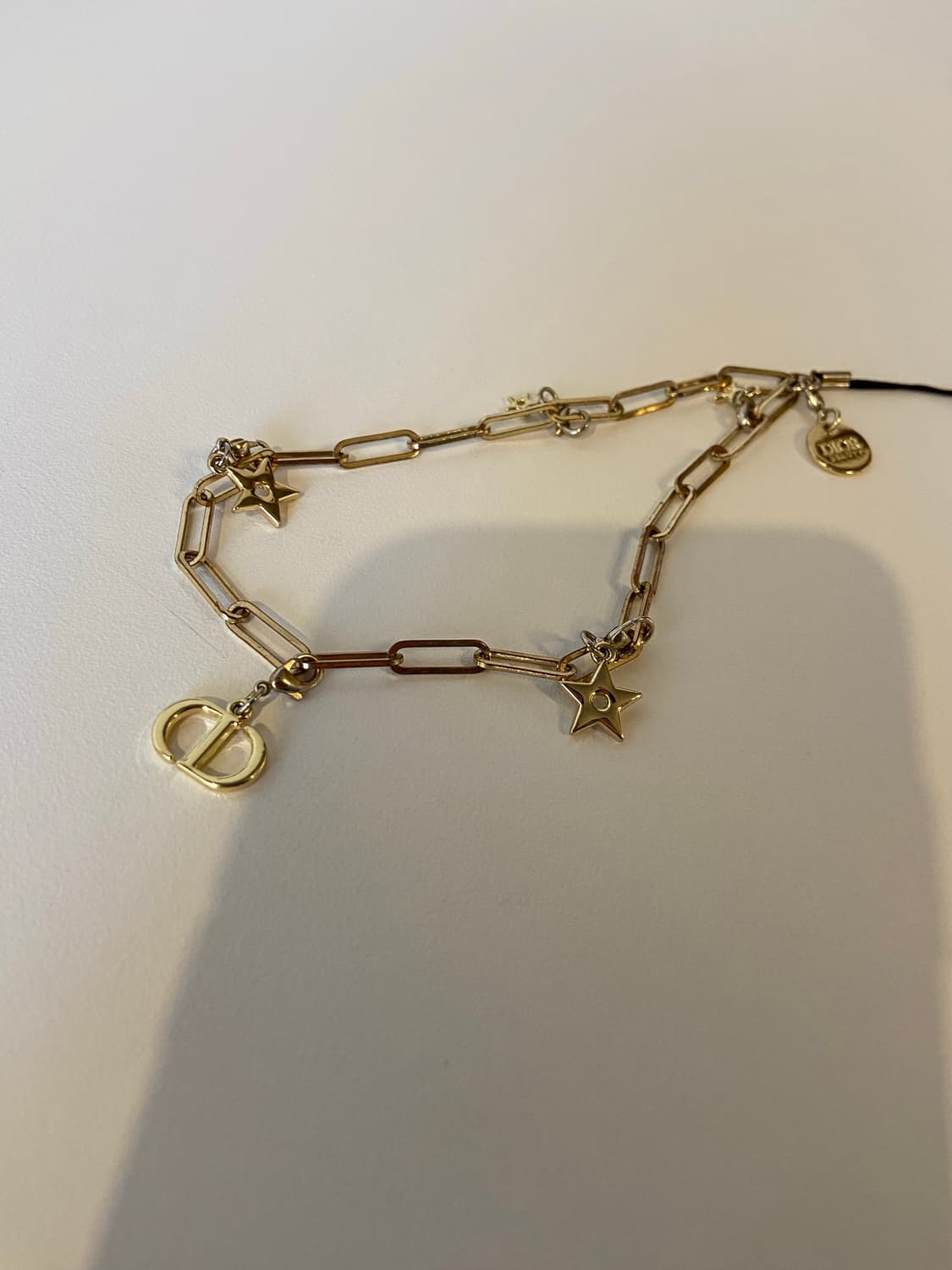 디올 별 CD 로고 골드 체인 휴대폰고리 가방키링 상품이미지2